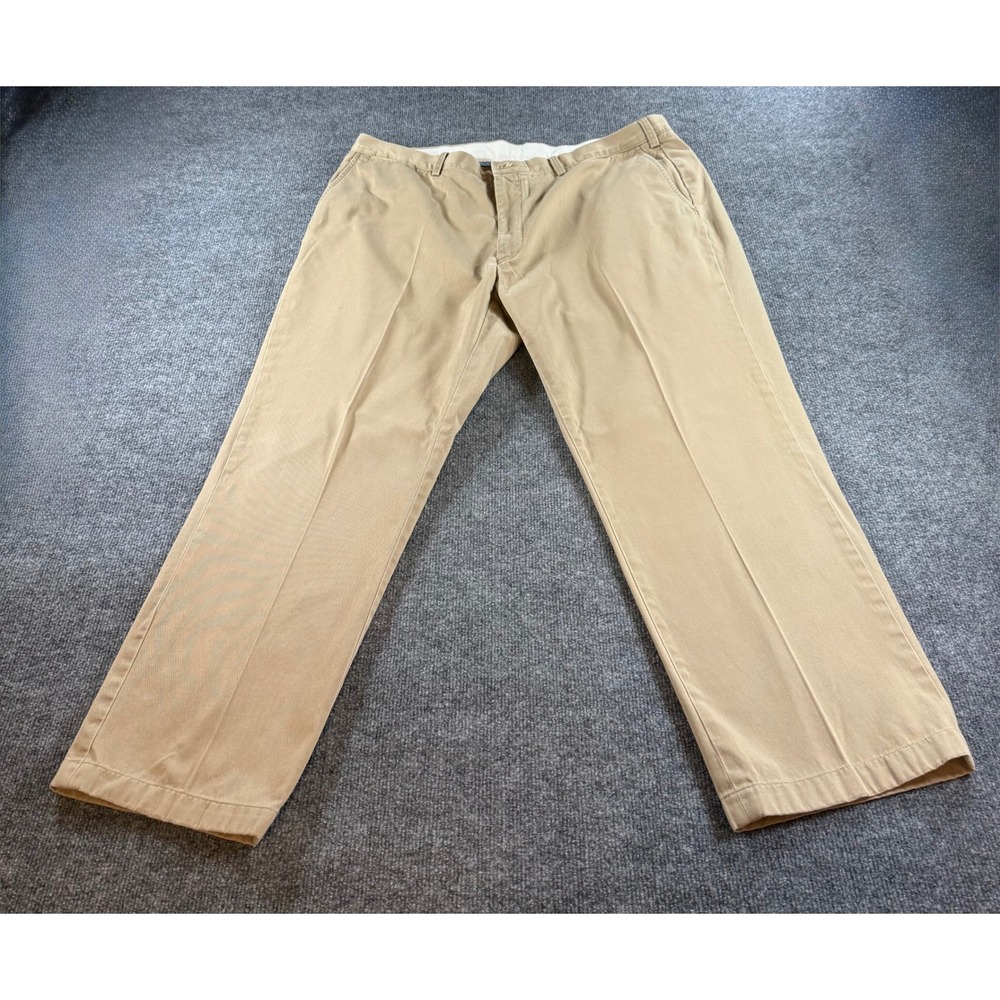 Polo Ralph Lauren Classic Fit Khaki Chinos Mens Tan Cotton Straight Leg Pants